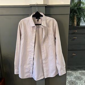 Banana republic no iron striped dress shirt